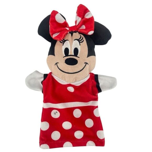 Melissa & Doug Disney Minnie Mouse Hand Puppet Soft Plush Mickey & Friends Toy - Picture 1 of 13